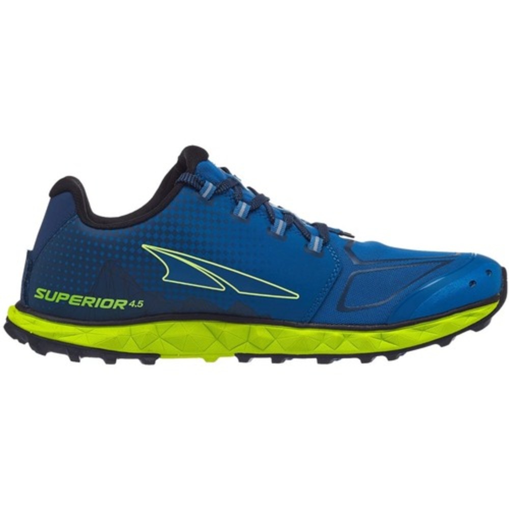 Altra Superior 4.5 Trail Running Shoes Mens 8.5 Blue Zero Drop AL0A4VQB431